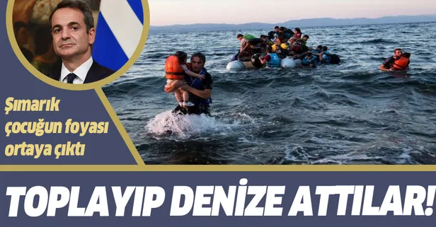 Yunanistan'dan göçmenlere işkence gibi muamele! Miçotakis’in foyası ortaya çıktı