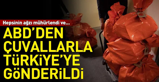 ABD'de kullanılan oylar Türkiye'ye gönderildi