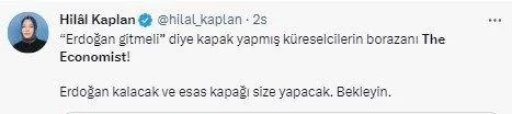 The Economist'ten Başkan Erdoğan'ı ve milli iradeyi hedef alan hadsiz kapak! Cumhurbaşkanlığı ve AK Parti'den peş peşe tepkiler-4