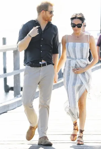 Prens Harry ve eşi Sussex Düşesi Meghan Markle kuralları yıktılar-1