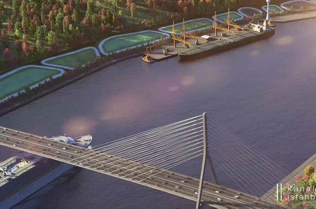 Asrın projesi Kanal İstanbul'da ilk temel Başkan Erdoğan'ın katılacağı törenle yarın atılacak