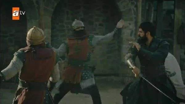 kurulus osman 37 bolumde bamsi bey ve