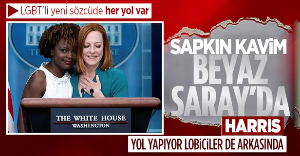 Beyaz Saray’ın yeni sözcüsü: Karine Jean-Pierre! Göreve getirilen ilk siyah kadın sapkın "LGBTQ+" tayfasından!