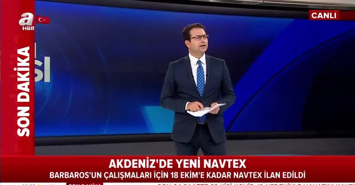 Türkiye'den Akdeniz'de yeni Navtex ilanı