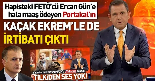 Amerikan tilkisi FOX TV’nin sunucusu Fatih Portakal FETÖ’den ifade vermiş!