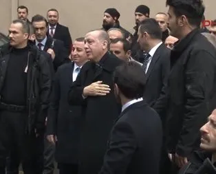 Cumhurbaşkanı Erdoğan’dan sürpriz ziyaret