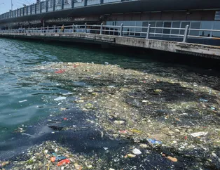 İstanbul Boğazı'nda mide bulandıran manzara! Deniz çöplüğe döndü