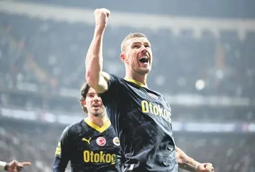Tek rakibi Ronaldo: Fener'in gol makinesi Edin Dzeko müthiş bir istatistiğe imza attı
