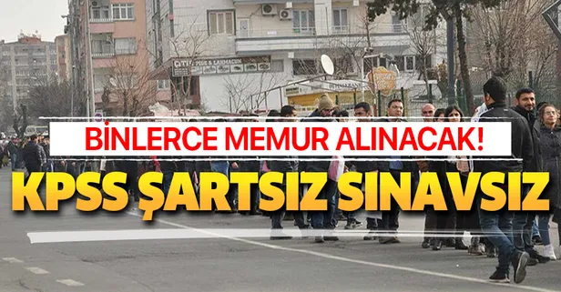 Mayıs ayı 15 bin memur alımı başvuru şartları açıklandı