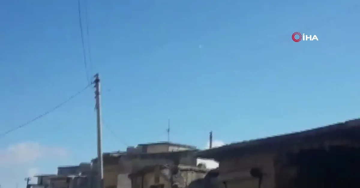 İşte rejim uçaklarının düşürülme anı | VİDEO