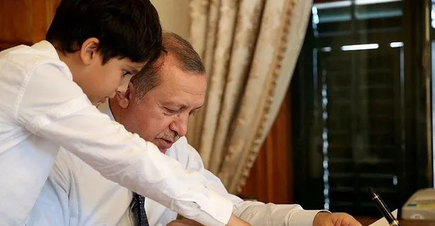 Son dakika: Başkan Erdoğan’ın torun sevinci