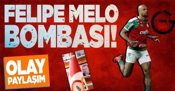 Galatasaray’da Felipe Melo bombası! Taraftarı heyecanlandıran paylaşım...