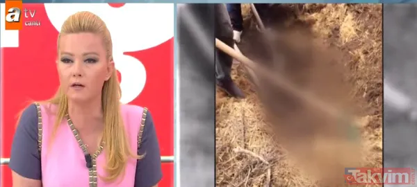 Müge Anlı canlı yayında evlat katili olan babanın gösterdiği yerde ceset bulundu! İşte cesedin çıkartılma anı! - 18