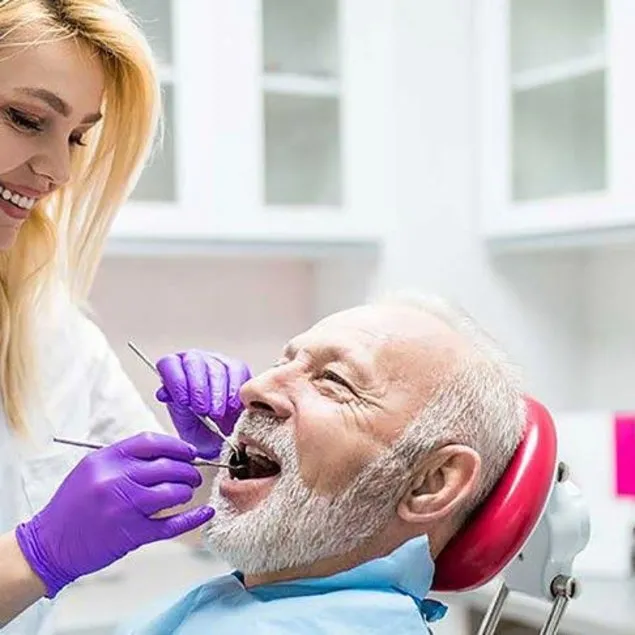 Emekliye implant bedava