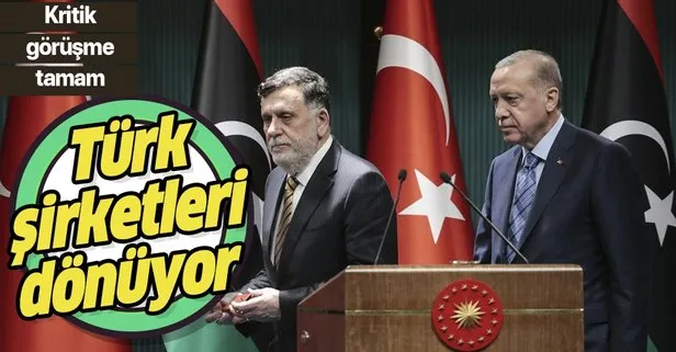 Türk şirketleri Libya'ya dönüyor