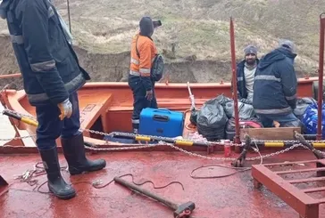 Türk Gemisi Kerç Boğazı'nda karaya oturdu!
