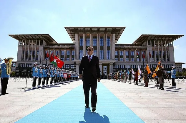 Başkan Erdoğan'dan Külliye’de Alman firmalarıyla dev toplantı
