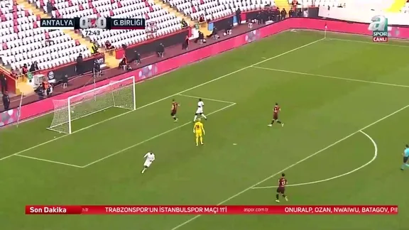 Antalyaspor 0-1 Gençlerbirliği | ÖZET İZLE