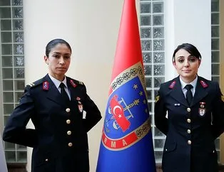 Kadın askerler vatan nöbetinde!