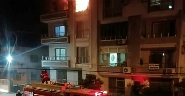 İskenderun’da apartmanda yangın: 1 ölü