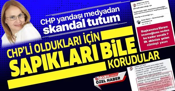 CHP yandaşı medyadan ikiyüzlü tutum!