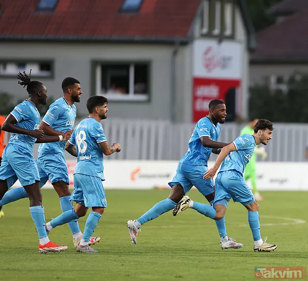 Trabzonspor Ruzomberok'u 2-0 ile devirdi! Maçtan kareler... - 15