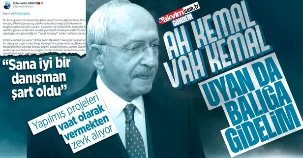 6’lı koalisyonun adayı Kılıçdaroğlu vaatleriyle yine patladı! Hazine ve Maliye Bakanlığı’ndan ’Ulusal Vergi Konseyi’ yanıtı