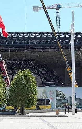 Yeni AKM inşaatının yüzde 57'si tamamlandı: Yıl sonunda bitirilmesi planlanıyor