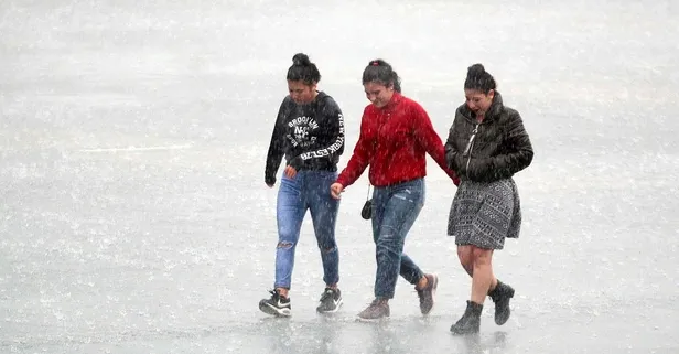 Meteoroloji'den son dakika sağanak yağış uyarısı | 25 Mart Çarşamba hava durumu