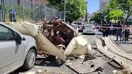 Kaçak ütü paket atölyesinde patlama!