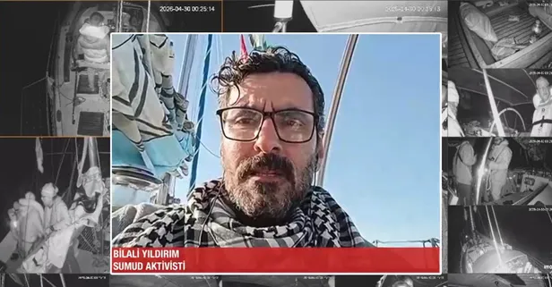 Sumud aktivisti Bilali Yıldırım'dan dünyaya çağrı: Soykırımın bitmesi için İsrail'in yargılanması gerekiyor
