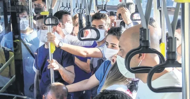 Corona’da inecek var! Toplu taşıma kullanımı arttı, sosyal mesafeyi korumak imkansızlaştı