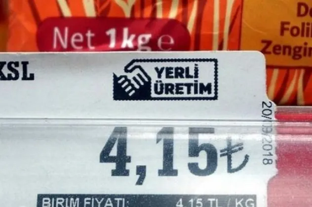 Yerli malı logo raflarda