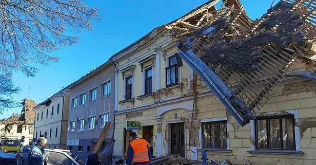 Hırvatistan’ın Petrinja şehrindeki 6.3 büyüklüğündeki depremde bir kız çocuğu hayatını kaybetti