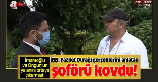 İBB, Fazilet durağı gerçeğini anlatan ismi kovdu! Ekrem İmamoğlu ve Murat Ongun'un yalanını ortaya çıkarmıştı