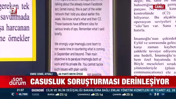 Wickr yazışmaları A Haber'de deşifre edildi