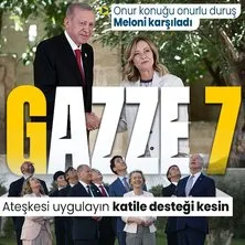 Başkan Erdoğan G7 Liderler Zirvesi’ne katılmak üzere İtalya’da dünyaya seslendi