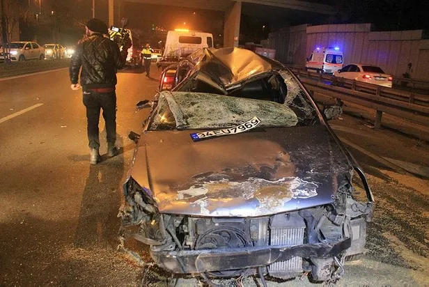 Son dakika: Vatan Caddesi'nde otomobil takla attı! Yaralılar var-3