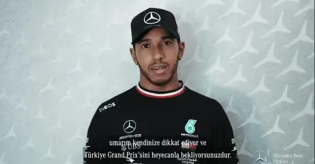 Formula 1 İstanbul GP öncesi Mercedes pilotu Lewis Hamilton’dan Türkiye’ye mesaj