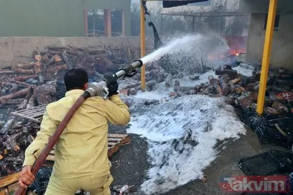Hatay’daki yangından son dakika görüntüleri: Alevlerden böyle kaçtılar