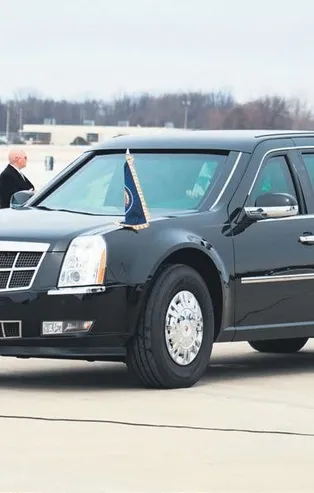 ABD'nin 46. Başkanı olan Joe Biden'ın makam aracı görenleri şaşırttı