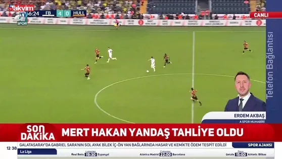 Mert Hakan Yandaş tahliye oldu