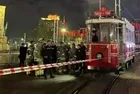 Taksim’deki Nostaljik tramvayda yangın paniği