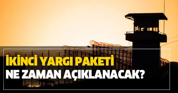 Af yasasında kritik haftalar! İkinci yargı paketi ne zaman açıklanacak? 4 Ocak Af ve ceza indirimi son durum-1