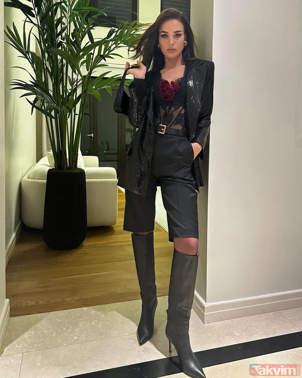 Bensu Soral iç gösteren dantelli üstüyle peş peşe yayınladı! Berfu Yenenler kayıtsız kalamadı! Hakan Baş’ın biricik eşi... - 9