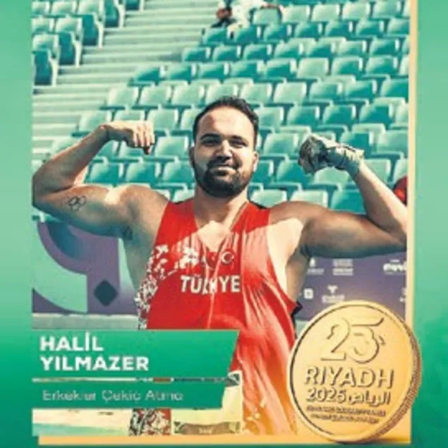 Halil Yılmazer’den altın madalya
