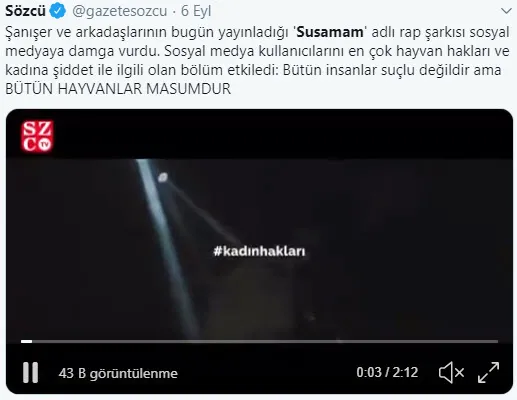 En ince ayrıntılarına kadar hesaplanmış bir kışkırtma örneği: "Susamam"-3