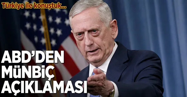 ABD'den flaş Münbiç açıklaması!