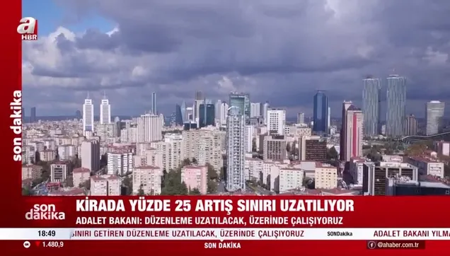 Adalet Bakanı Yılmaz Tunç duyurdu: "Kiraya yüzde 25 zam sınırı uzatılacak"