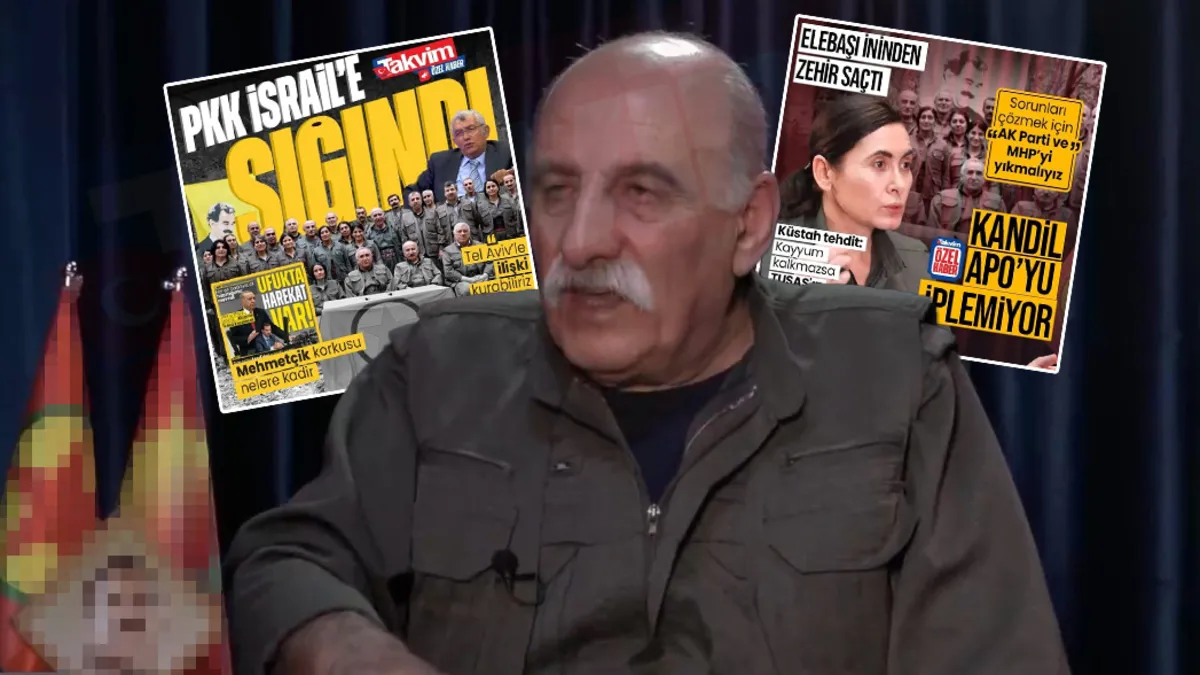 PKK’lı elebaşı Duran Kalkan’dan İsrail sistem adına saldırıyor! Biz ...